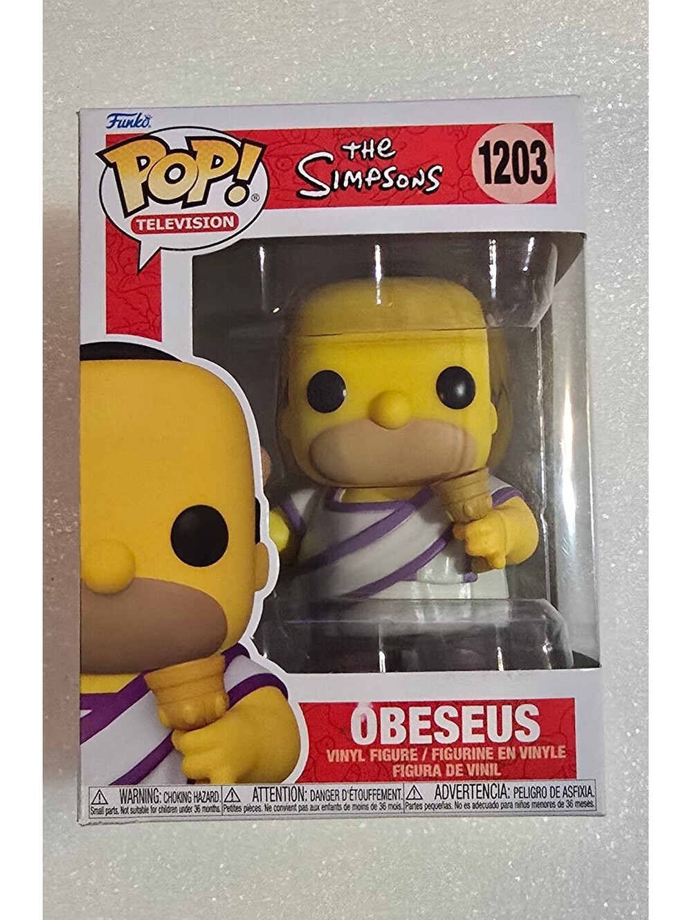 Funko Pop! Television The Simpsons 1203 Obeseus Vaulted